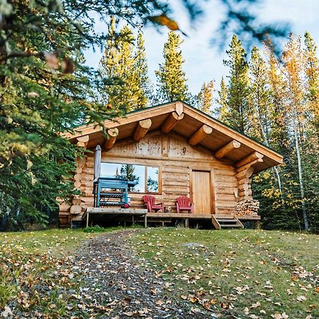 Rocky Mountain Escape Dome & Log Cabin Rentals - Rock Lake Rock Lake Lodge Provincial Park Buitenkant foto