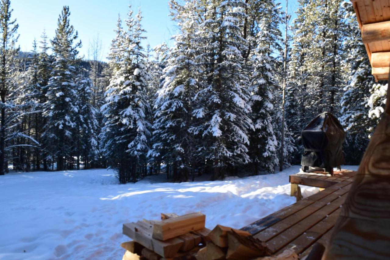 Rocky Mountain Escape Dome & Log Cabin Rentals - Rock Lake Rock Lake Lodge Provincial Park Buitenkant foto