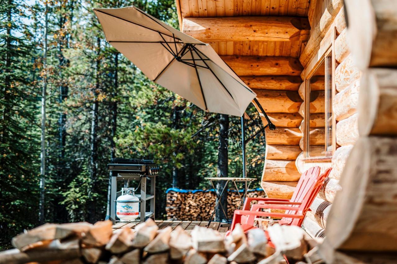 Rocky Mountain Escape Dome & Log Cabin Rentals - Rock Lake Rock Lake Lodge Provincial Park Buitenkant foto